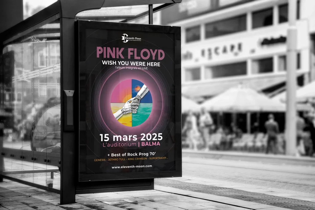 Logo Eleventh Moon sur affiche