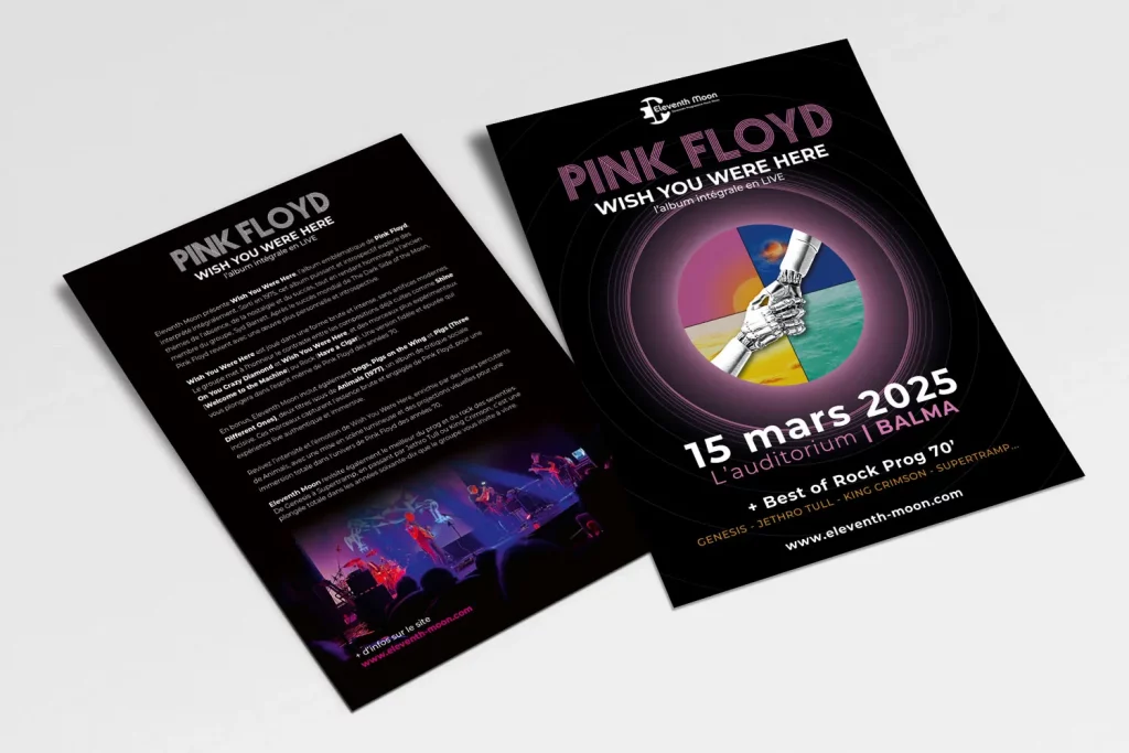 Logo Eleventh Moon sur flyer