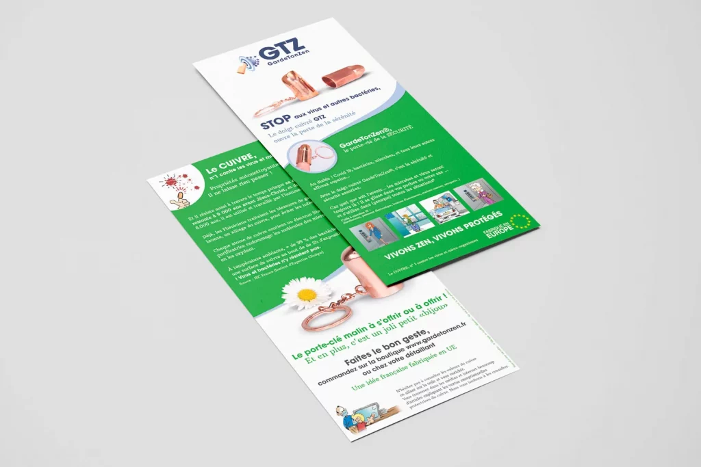 Logo GTZ sur flyer
