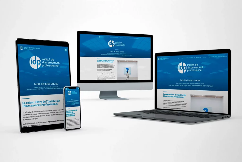 Logo IDP sur site internet