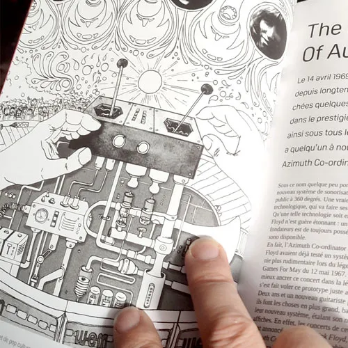 Illustration du Azimuth Coordinator pour le livre de Speak to Me