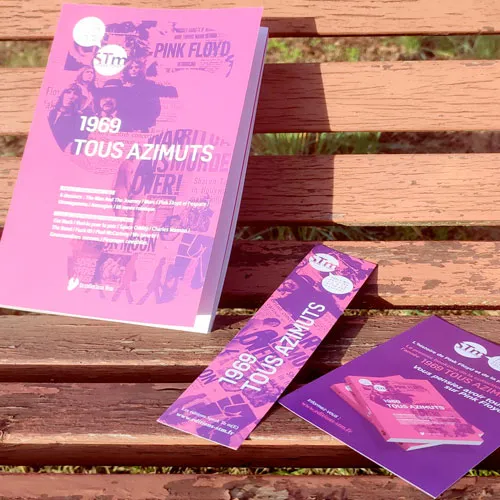 Livre et outils promotionnels "1969 Tous azimuts" de Speak to Me