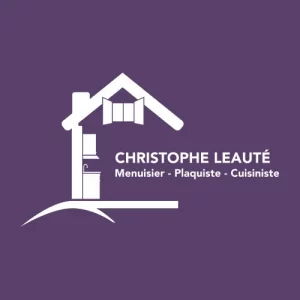 Modification du logo de Christophe Leauté, artisan travaux de menuiserie intérieure et extérieure, cuisiniste, installé à Couffé (44)