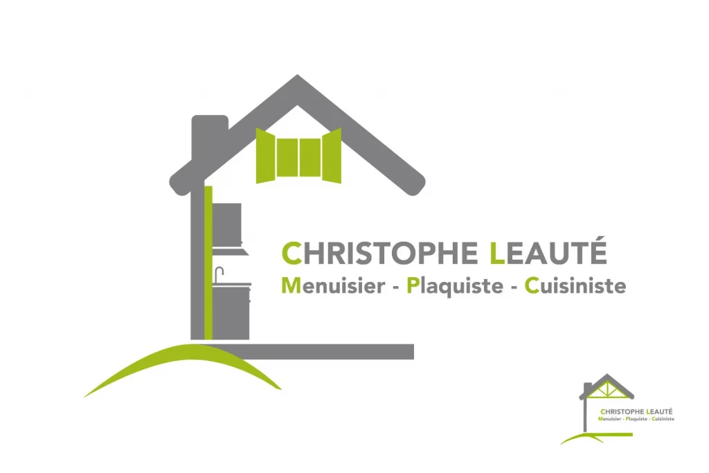 Refonte du logo de Christophe Léauté, identité visuelle personnalisée et moderne pour un professionnel indépendant, conçue à Montauban.