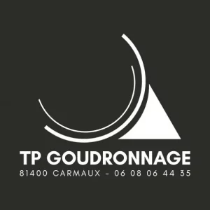 Logo pour TP Goudronnage Services de goudronnage et de pose d'enrobé à chaud à Carmaux (81)