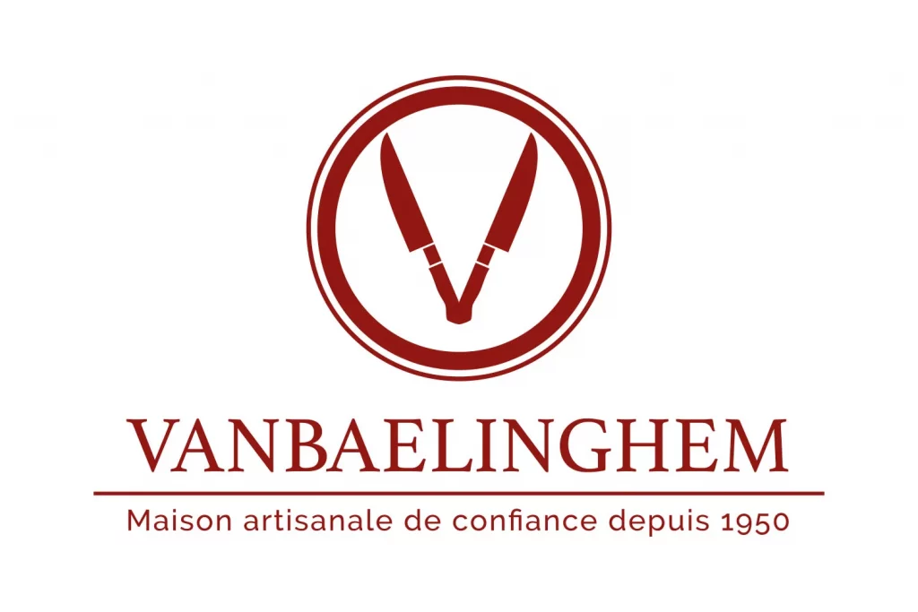 Logo Vanbaelinghem, identité visuelle sobre et reconnaissable pour une entreprise locale, réalisée par un graphiste indépendant à Montauban