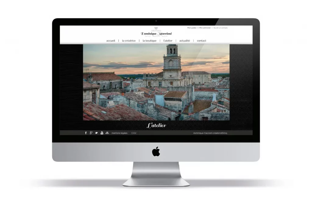 Logo Dominique Maccioni sur Site Internet