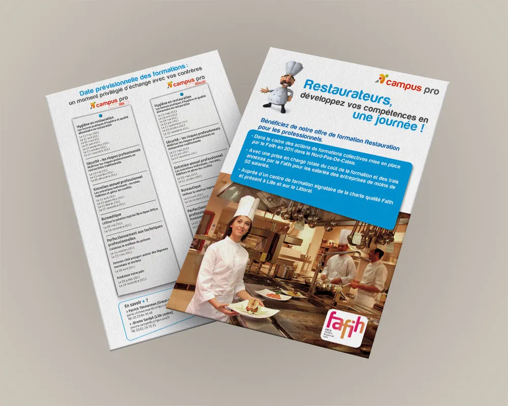 Des supports imprimés pensés pour capter l’attention, transmettre un message clair et accompagner vos actions de communication.