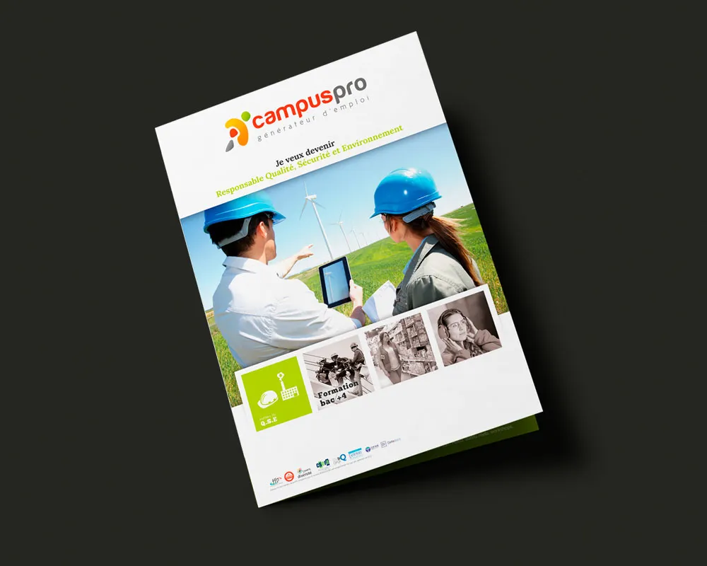 Plaquettes de présentation conçues pour renforcer votre image, soutenir votre prospection et accompagner vos rendez-vous professionnels.