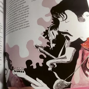 Vignette présentant une illustration à l'aquarelle pour le magazine Speak to Me