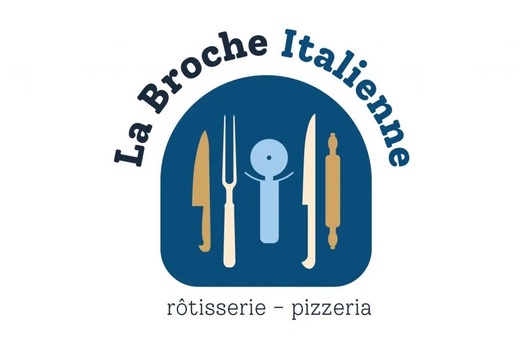 Variation logo La Broche Italienne