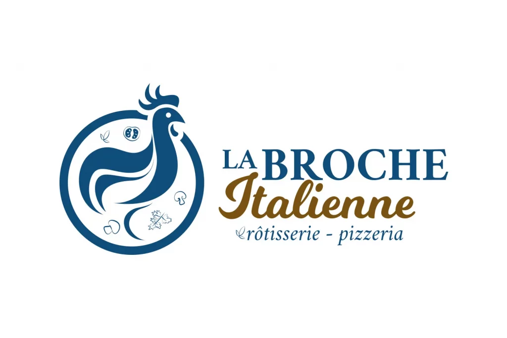 Variation logo La Broche Italienne