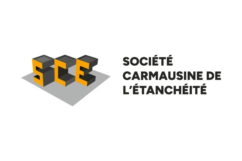 Variante logo SCE Société Carmausine de l'Étanchéité