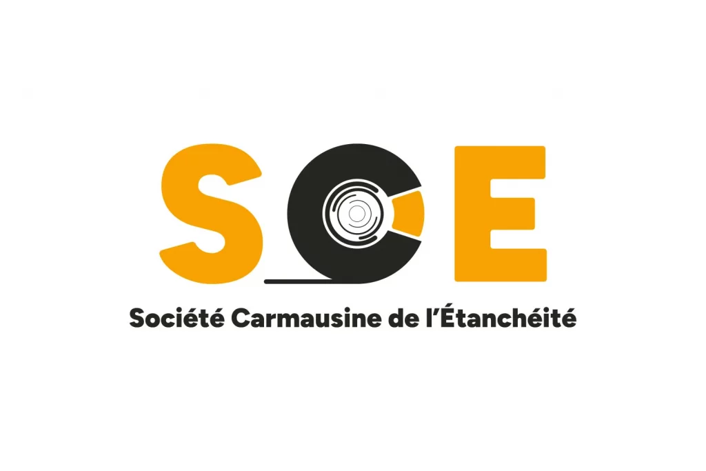 Variante logo SCE Société Carmausine de l'Étanchéité