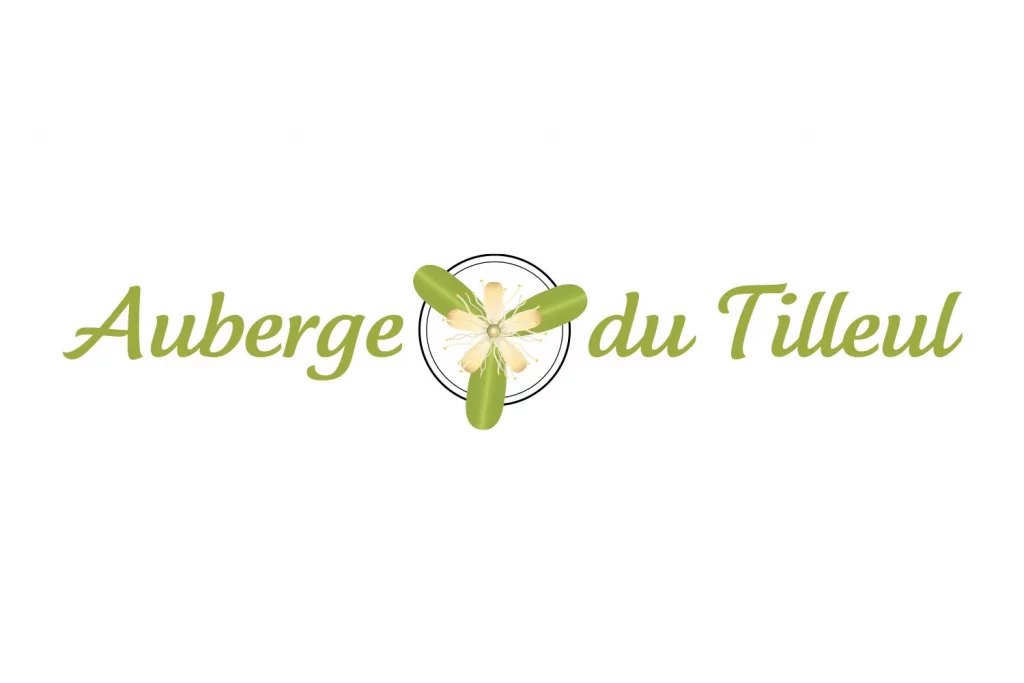 Variation du logo Auberge du tilleul