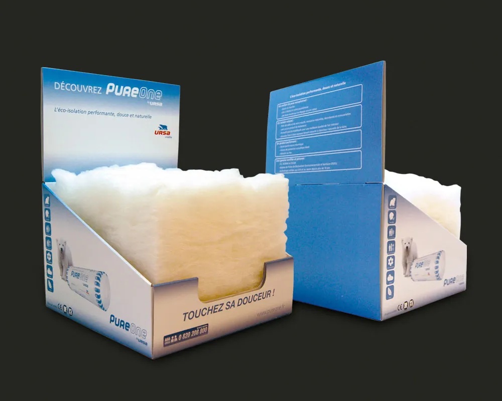 Vignette présentant des PLV pour les objets personnalisés